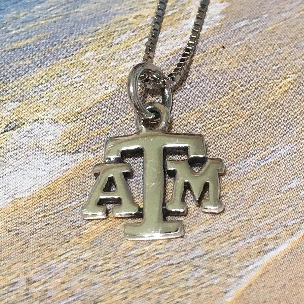 Paradise Treasures Jewelry - Wholesale Individual Charm/Pendant - Texan Texas A & M Charm Pendant in Sterling Silver, N9493 Paradise Treasures Jewelry4