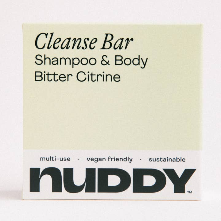 Cleanse Bar - Shampoo & Body for wholesale by Nuddy