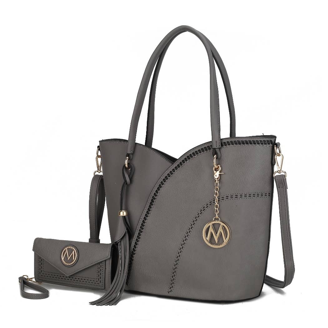 MKF Collection – wholesale Shoulder bag – women's – MKF Imogene Vegan Leather Women’s Shoulder Bag with Wallet10