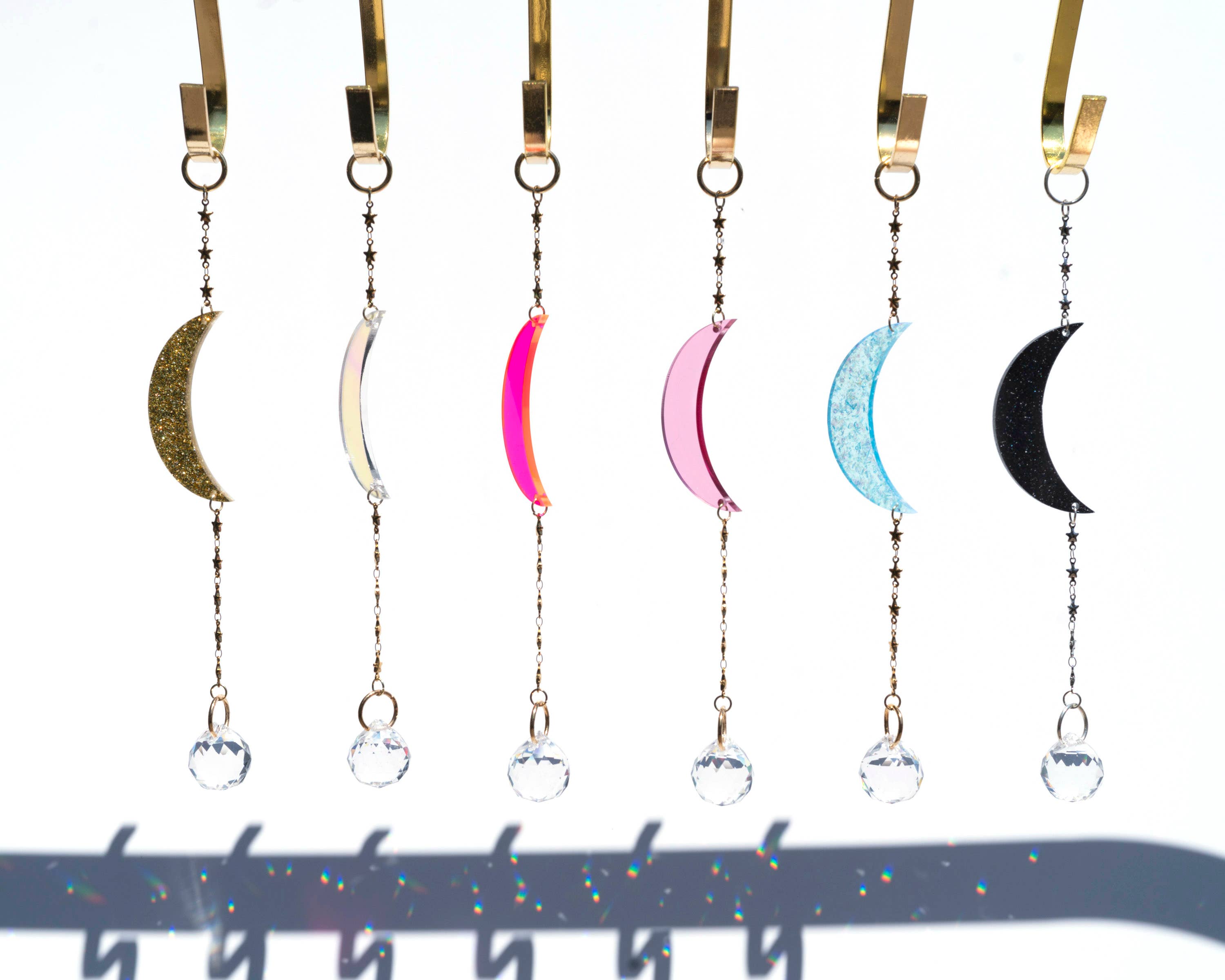 Hustle Home Décor - Wholesale Suncatcher - Acrylic Mini Moon Sun Catcher4