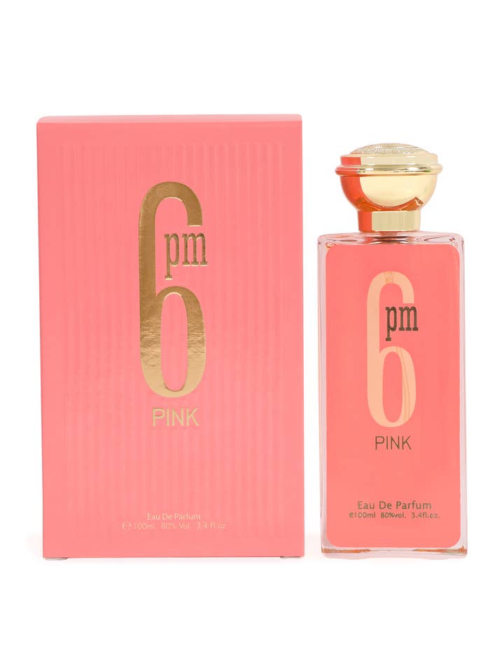 Eau de Parfum Rose 6PM pour Femme, 100ml pour la vente par MYS Wholesale Inc