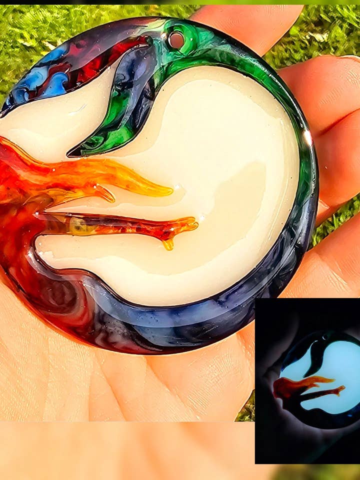 Mystical Mermaid Glowing Keychain for wholesale by Shark Bitten