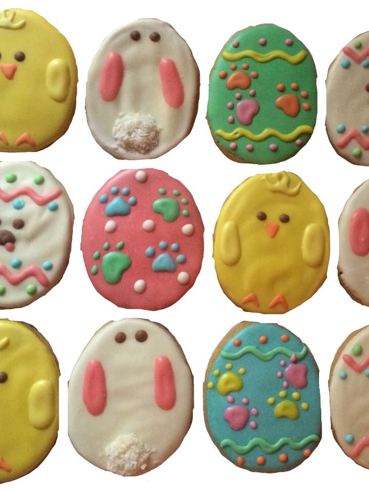 Golosinas para perros sin gluten con huevo de pascua para venta al por mayor de Pawsitively Homemade