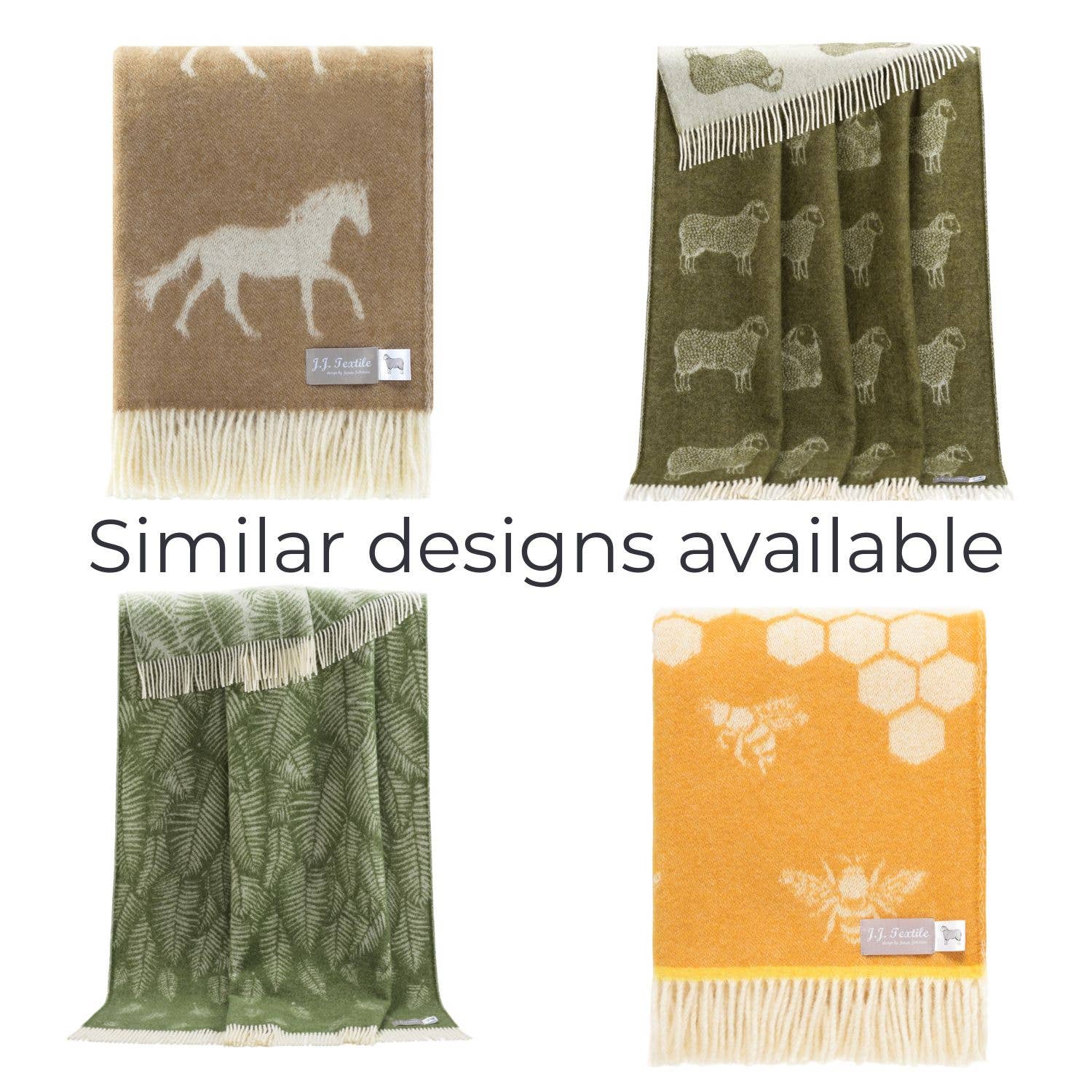 JJ Textile - Wholesale Decoratiedeken - Country wollen plaid11