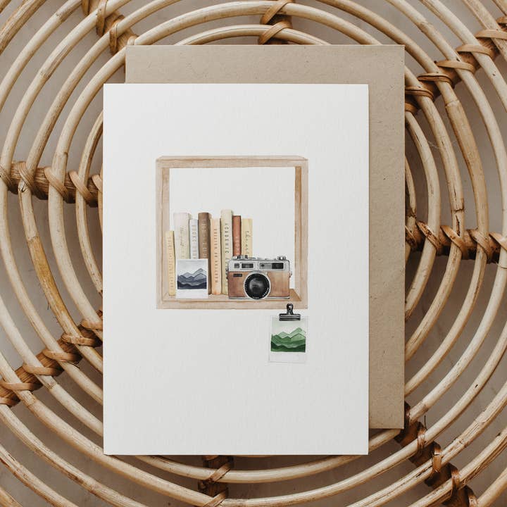 Camera Shelf | Everyday Wenskaart voor wholesale door Highland Park Paper Co