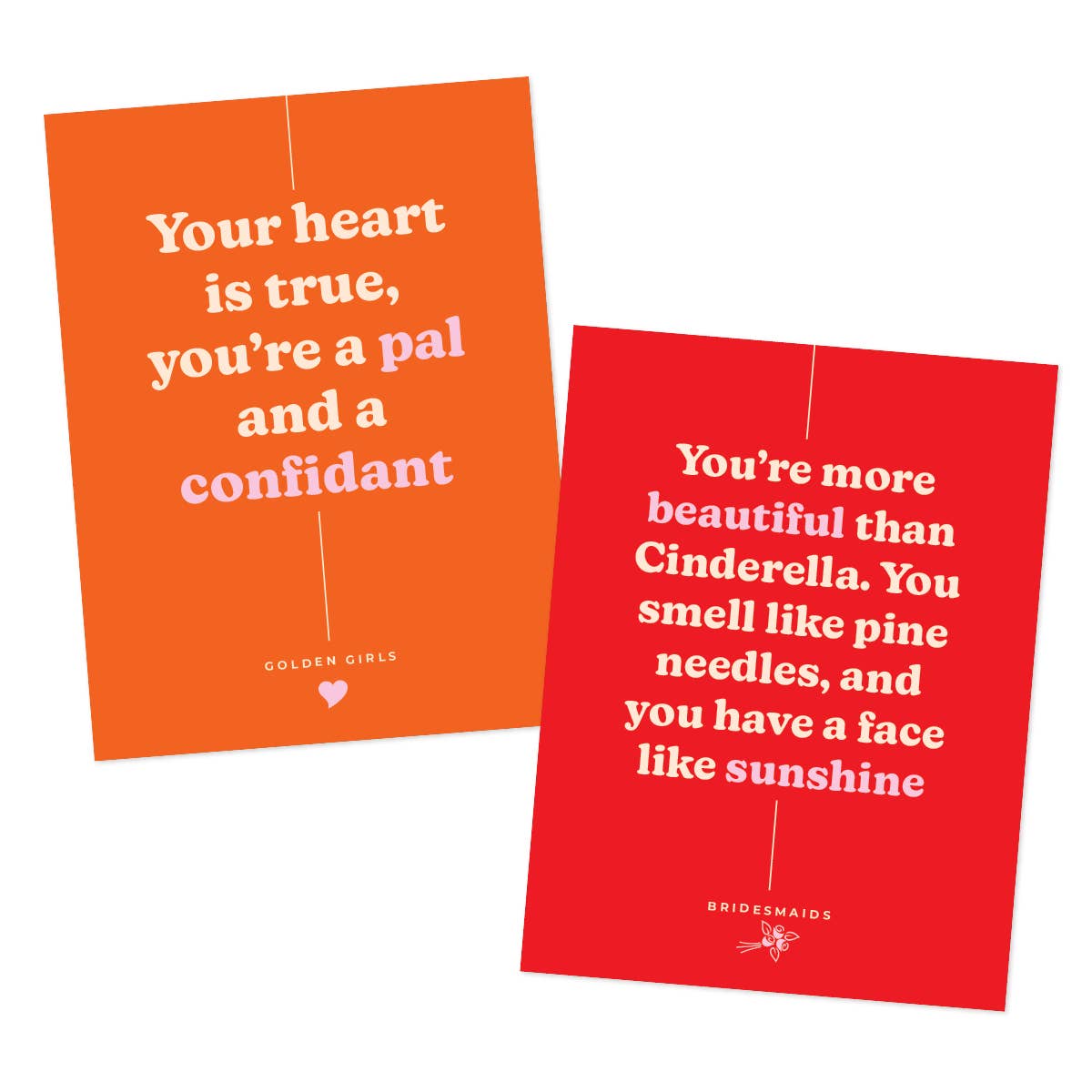 Praxis Design Studio - Wholesale Friendship Card - Girl Power Cards | Friendship Card Pack | Galentine Cards3
