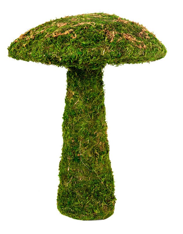 Terra Cotta Triple Moss Mushroom I Shop Outdoor Decor I FAST SHIPPING - The  Last Straw