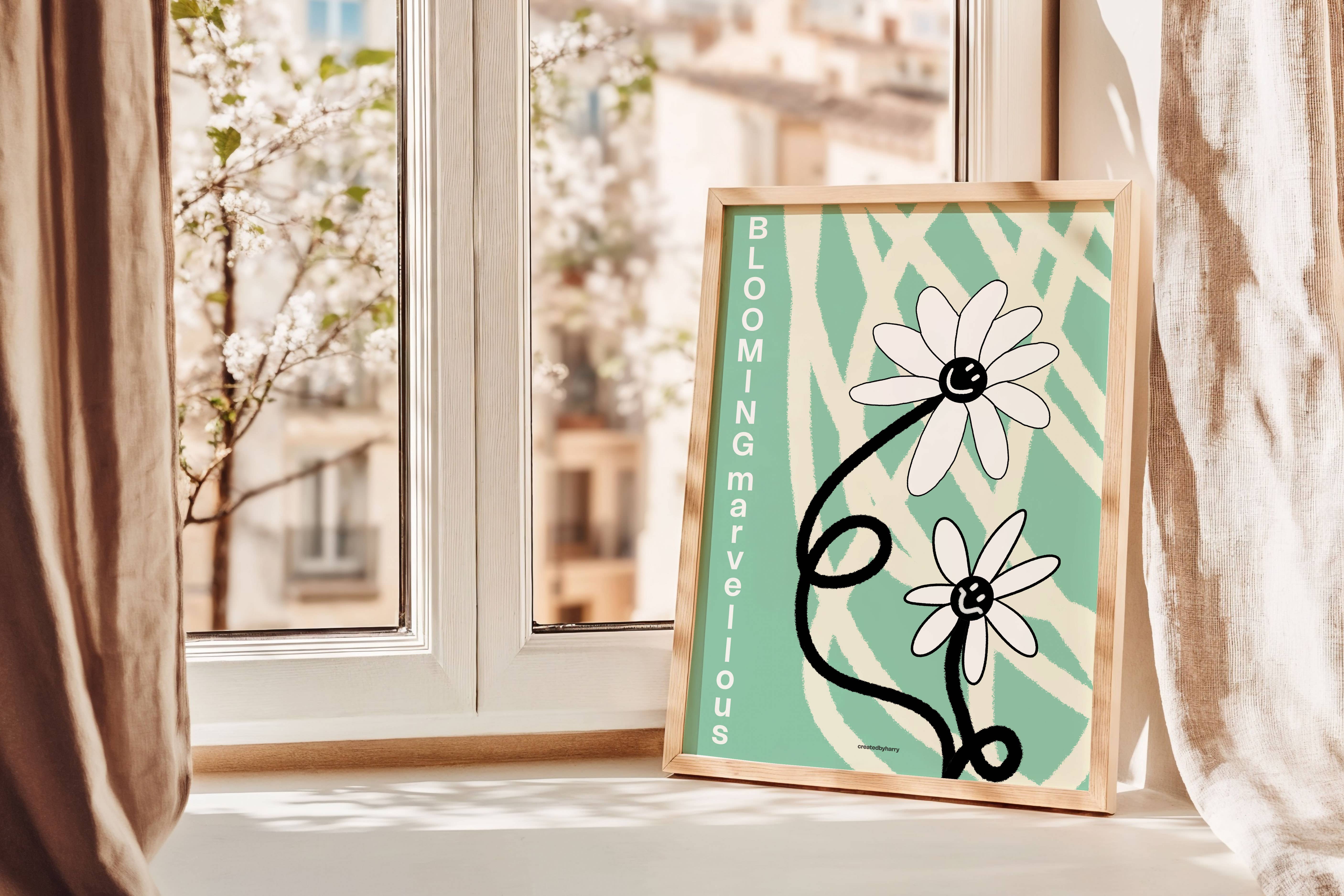 Createdbyharry - Wholesale Art Print - Blooming Marvellous Print5
