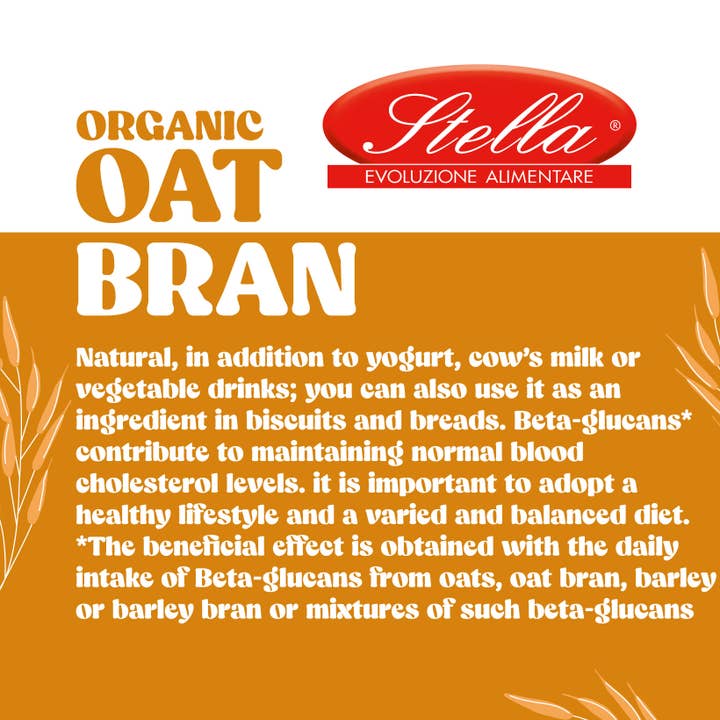 Stella Foods s.r.l. - Wholesale Oats - STELLA Organic Oat Bran 500g3