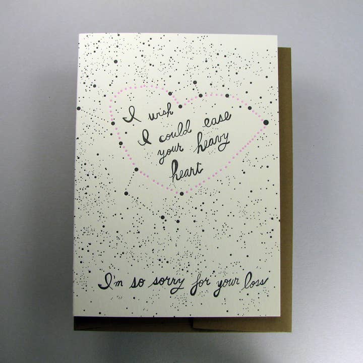 Stars Sorry For Your Loss for wholesale by Wolf & Wren Press