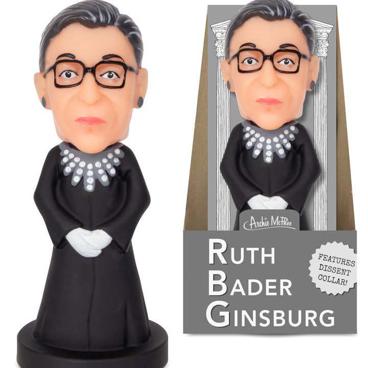 Incognito - Wholesale Decorative Figurine - Ruth Bader Ginsberg Nodder