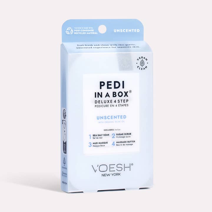 Pedi in a Box 4 Step - Add on Service - Unscented for wholesale by VOESH New York