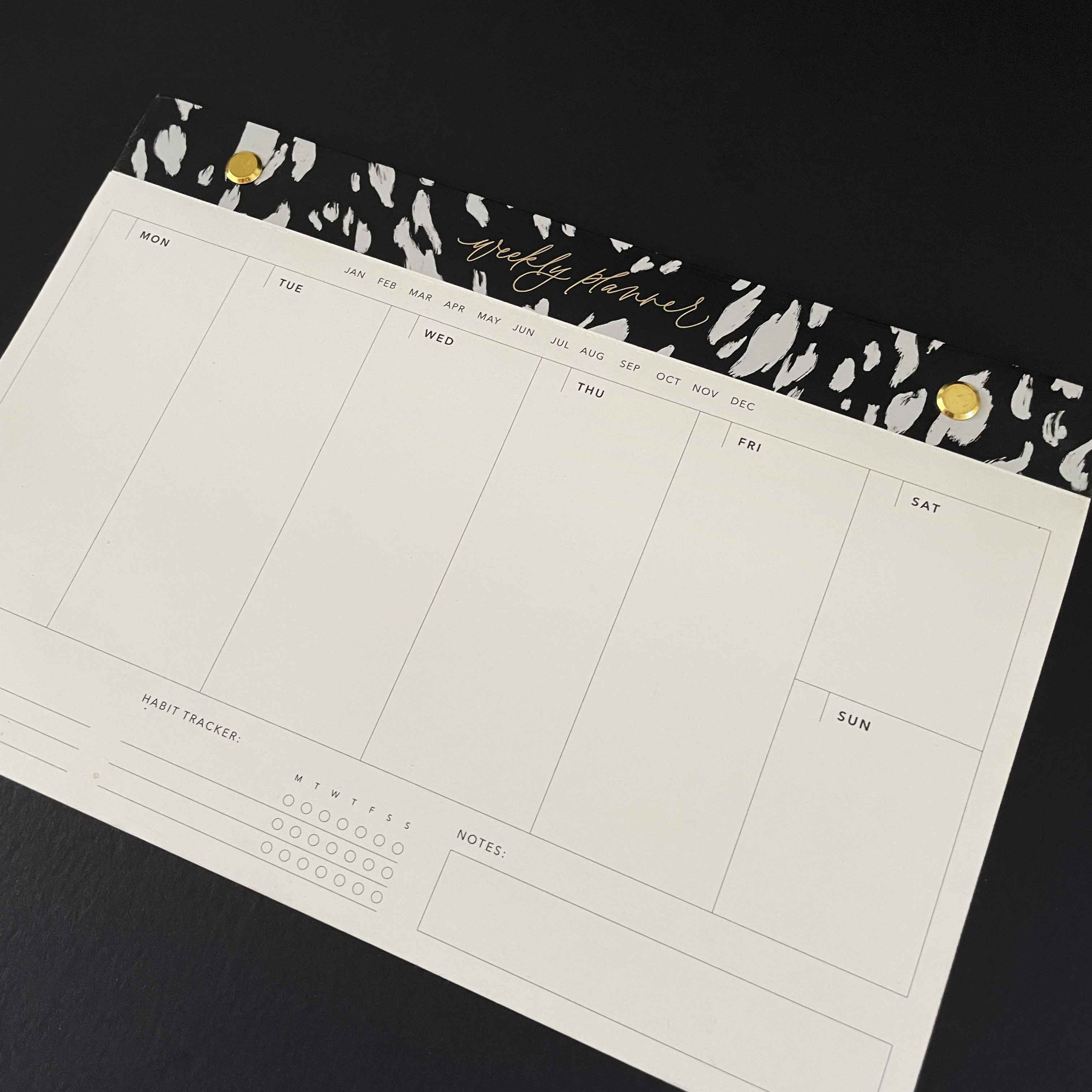 Blush And Gold – Engroshandel Skriveunderlag – Skrivepude - Noir3