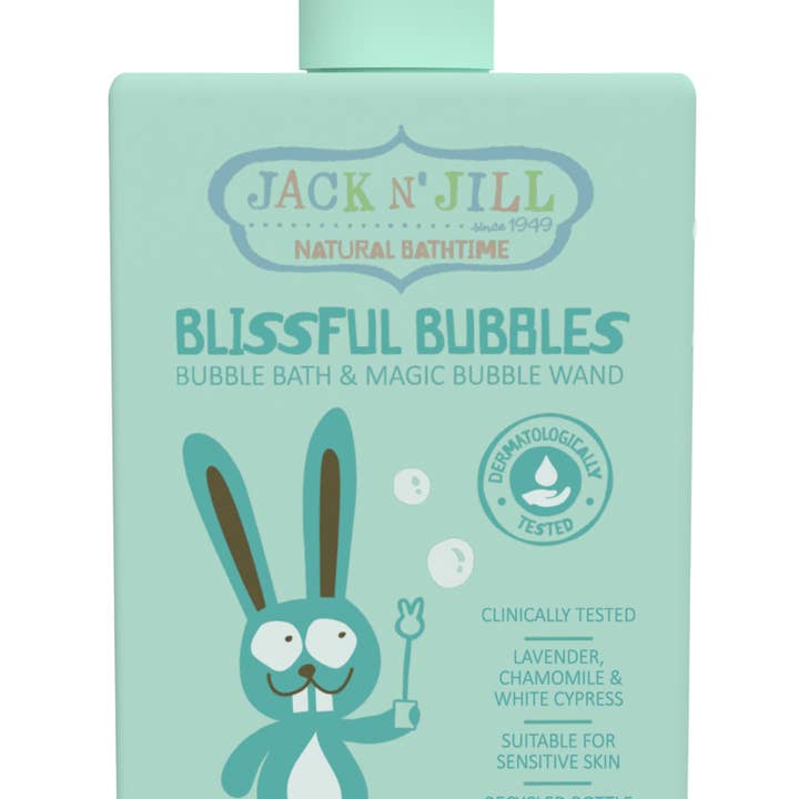 Jack N' Jill Kids - Wholesale Bubble Bath - Bubble Bath with Bubble Wand - Natural 300mL