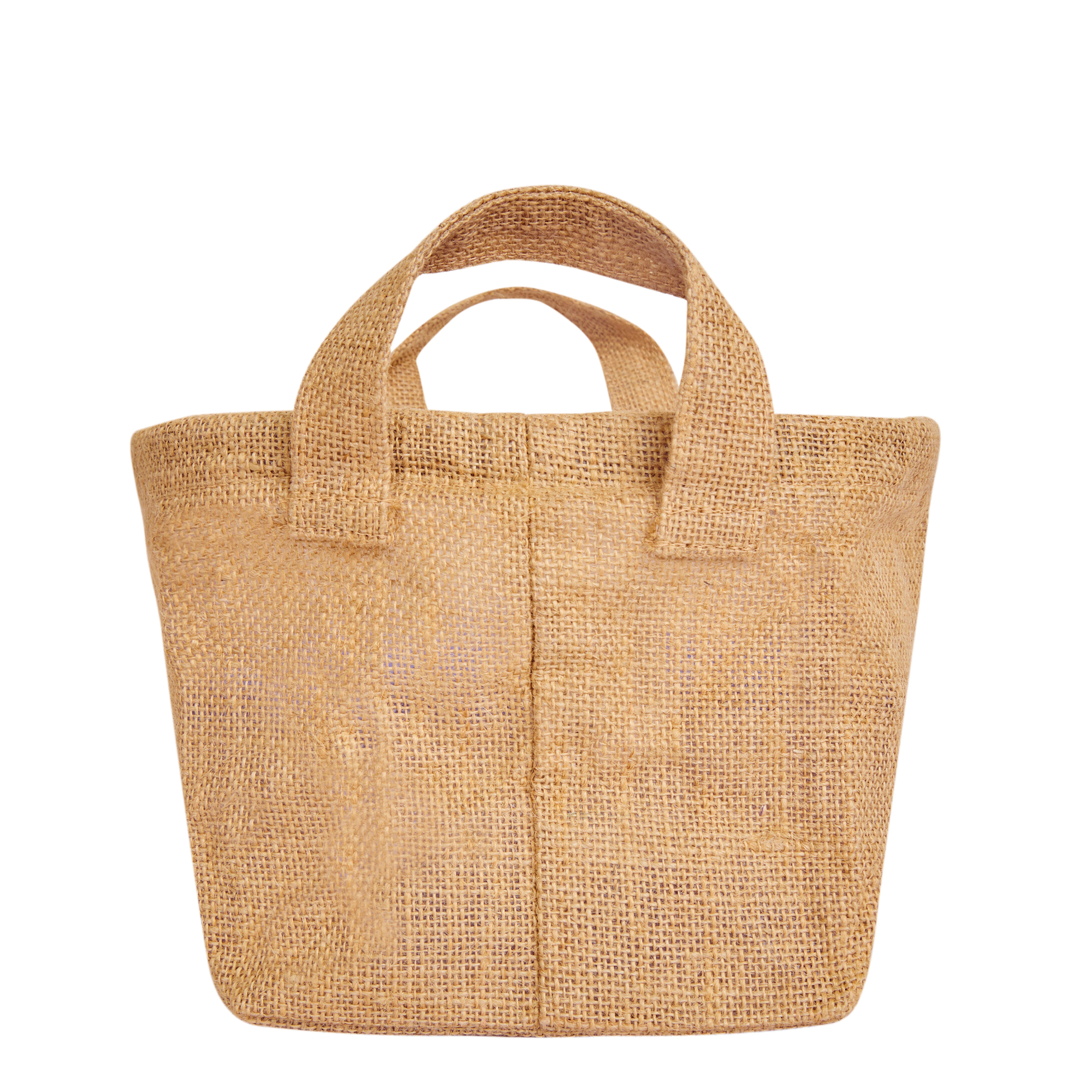 ecojutebags - Wholesale Storage Bag - Set of 8 Burlap Jute Baskets – Storage Bins with Handles3