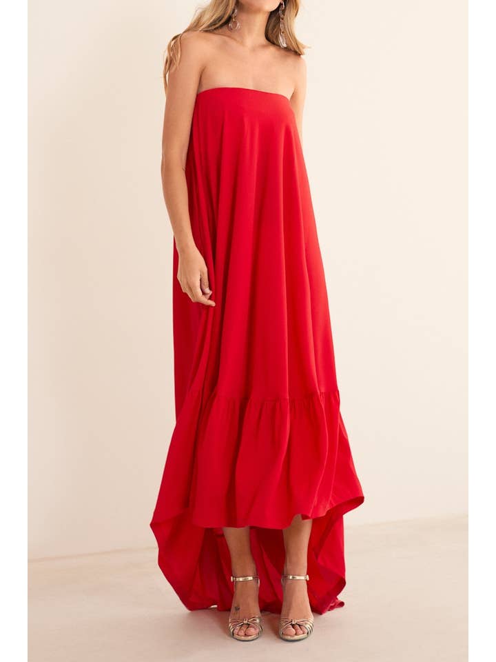 Bruna - Wholesale Dress - Women's - Sebastien Red Dress · Bohemian Rhapsody ·