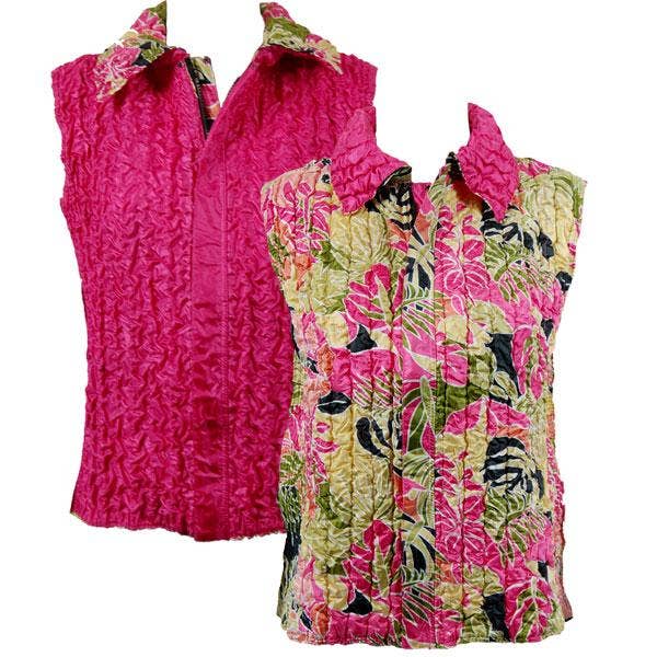 The Magic Scarf Company - Wholesale Outerwear Vest - Women's - 4537 - Quilted Reversible Vests1
