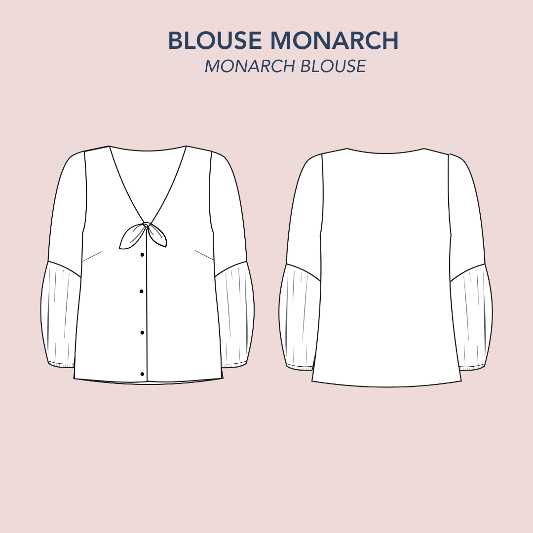 Lise Tailor - Wholesale Pants - Women's - Sewing pattern - Monarch - sold individually13