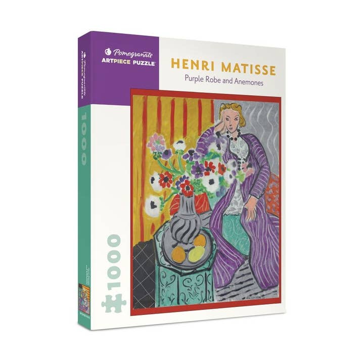 1000-piece Jigsaw Puzzle-Matisse-Purple Robe and Anemones for wholesale by Vevoke