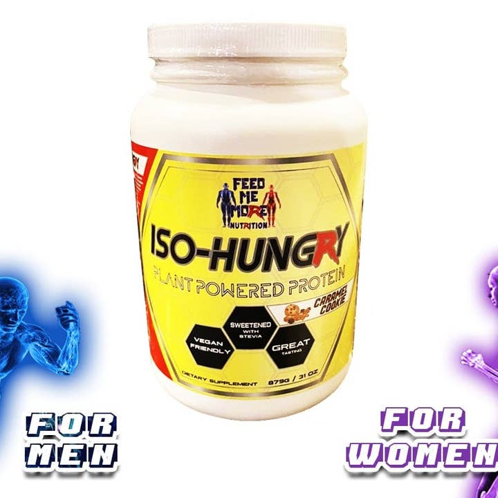 Iso-Hungry Plant Powered Protein for wholesale by Feed Me More Nutrition