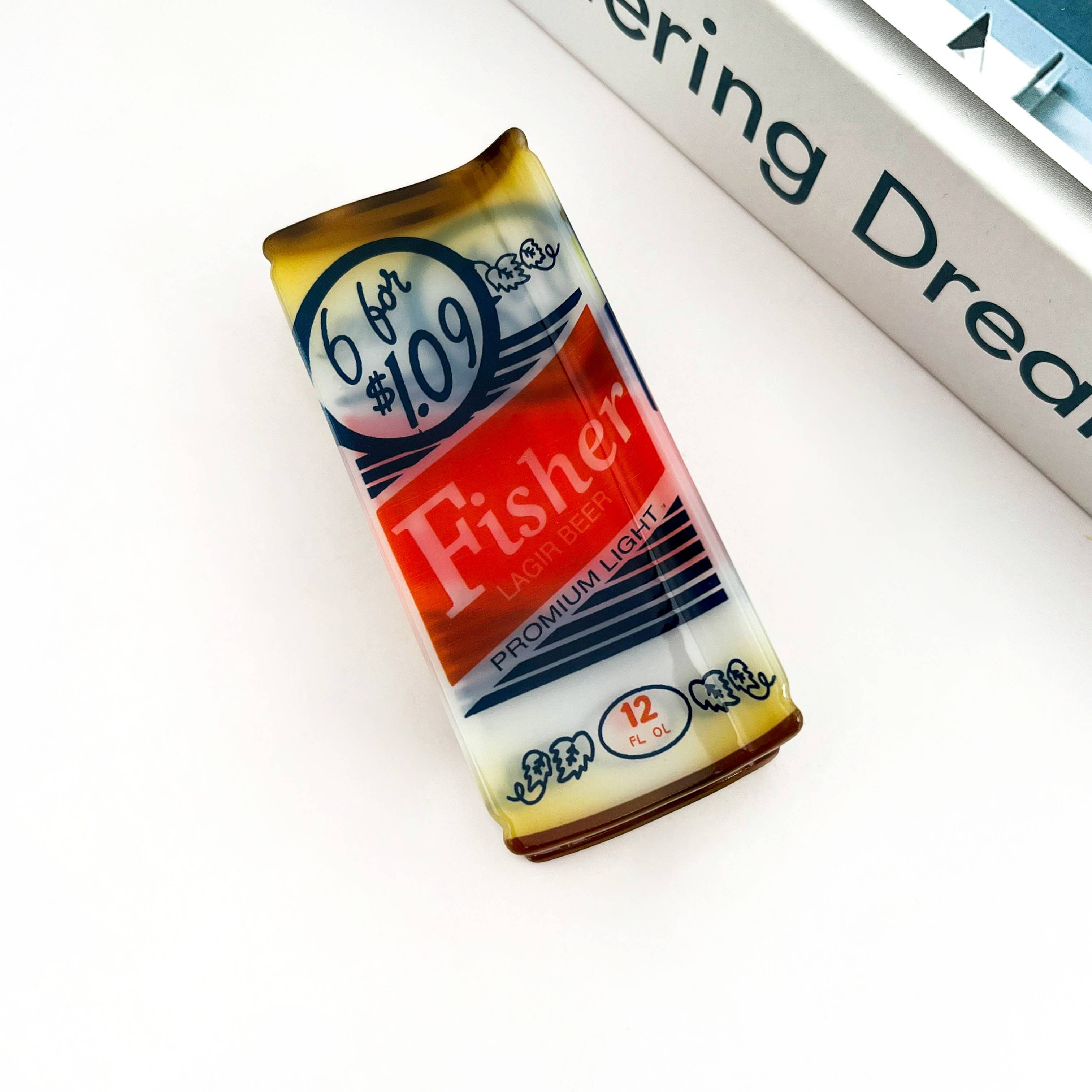 SoapElenGlen – wholesale Hair clip – Women’s – Beer Can Hair Claw Clip, Funny Drink-Inspired Hair Clip5