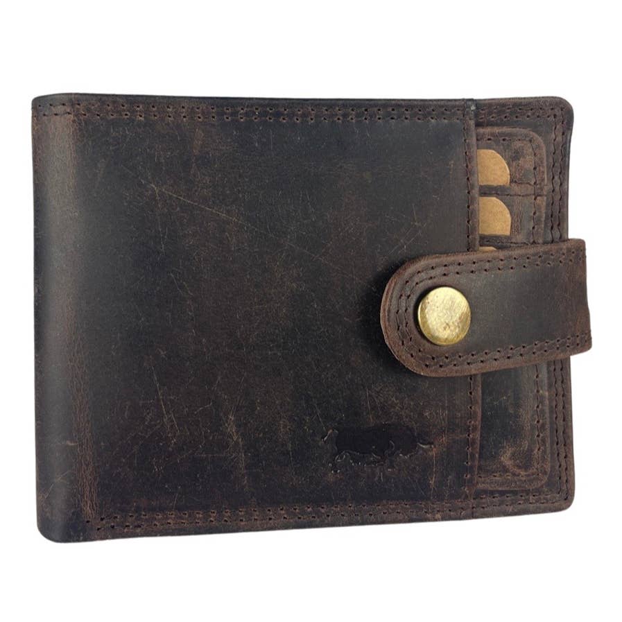 Arrigo - Wholesale Wallet - Men's - Billfold Men Wallet - Buffalo Leather - RFID2