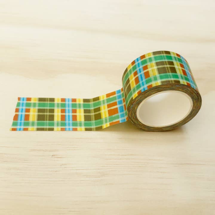 WARM PLAID! Washi Tape for wholesale by RAGS AF