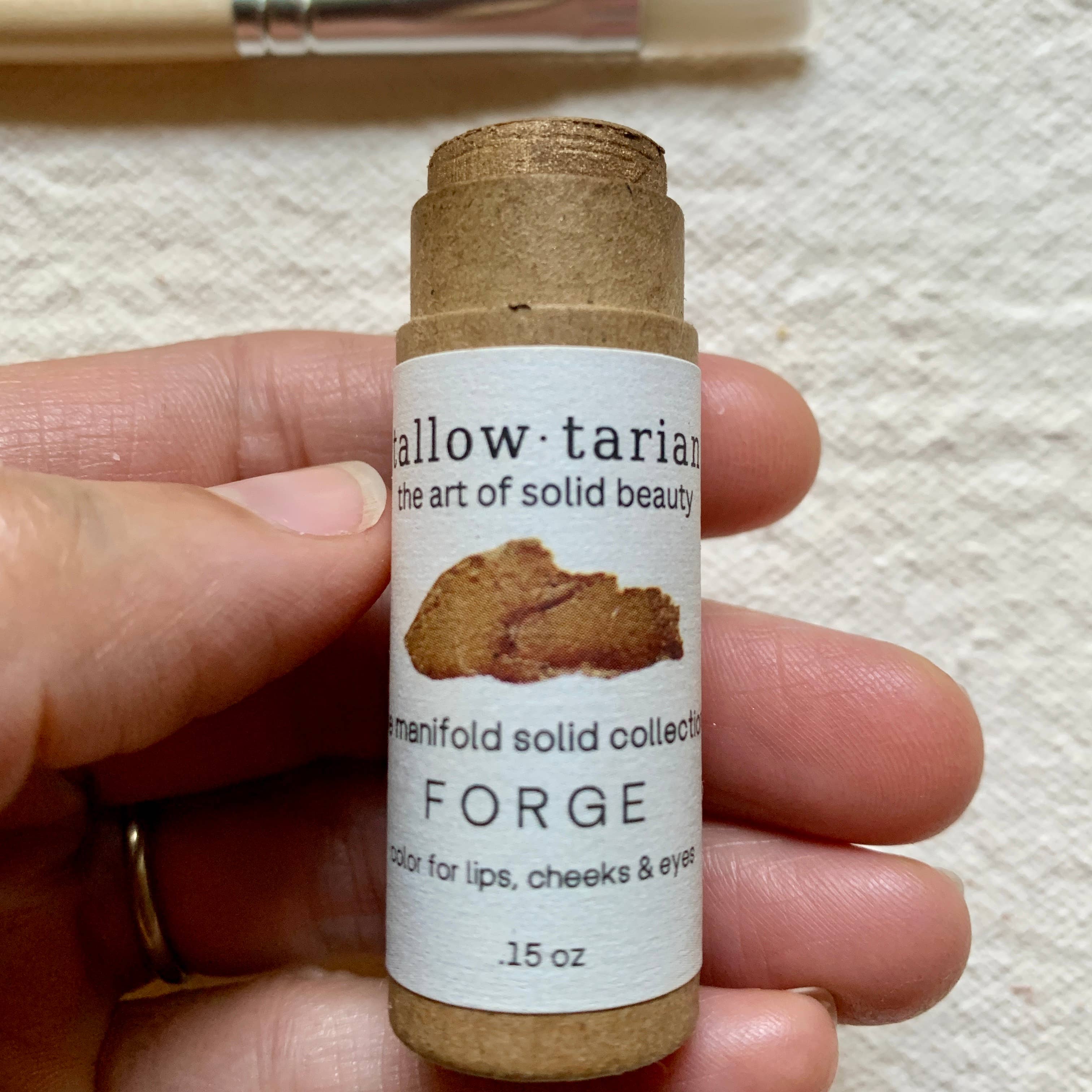 tallowtarian - Vente Encres à lèvres - Le stick solide multi-usage pour lèvres et joues7