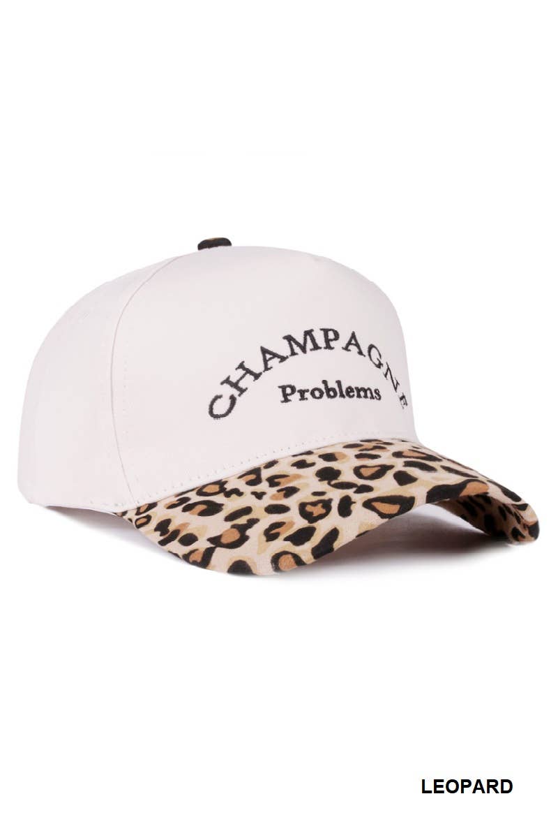 42POPS - Wholesale Baseball Cap - Women's - ,._ 0810 Champagne Problems Two Tone Canvas Cotton Cap SI-284781
