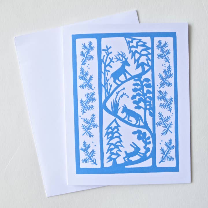 Paquete de cartas - Animales de invierno para venta al por mayor de Kei & Molly Textiles, LLC