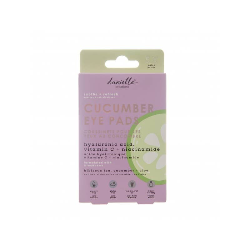 Beauty Pro - Wholesale Eye Treatment Mask - Danielle Cucumber Under Eye Pads with Vitamin C 5 Pair