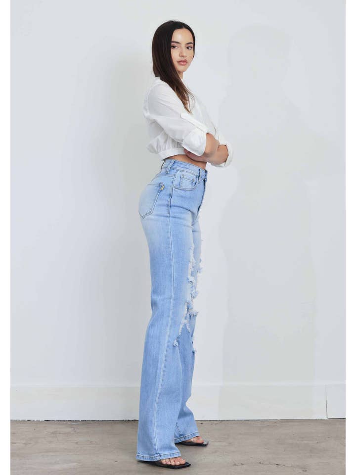 Vibrant M.i.U - Wholesale Jeans - Women's - Dani Wide Jeans