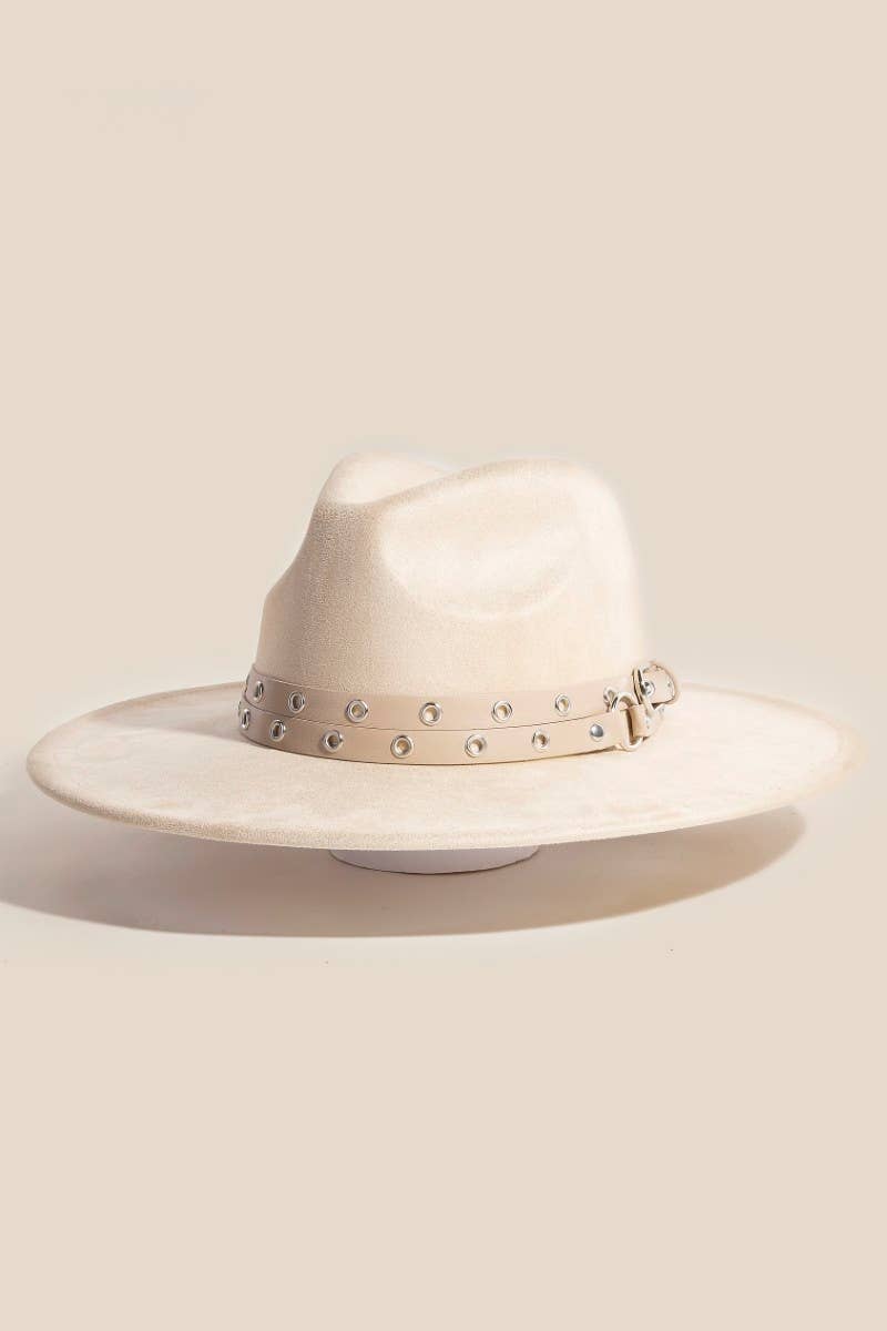 Anarchy Street – wholesale Fedora - Dam – Dubbelöljettsremmockafedora hatt2