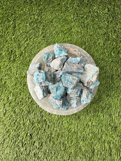 Apatite RAW , 0.75"-1.25" Size, RAW Apatite Chunks for wholesale by CaNatureLover