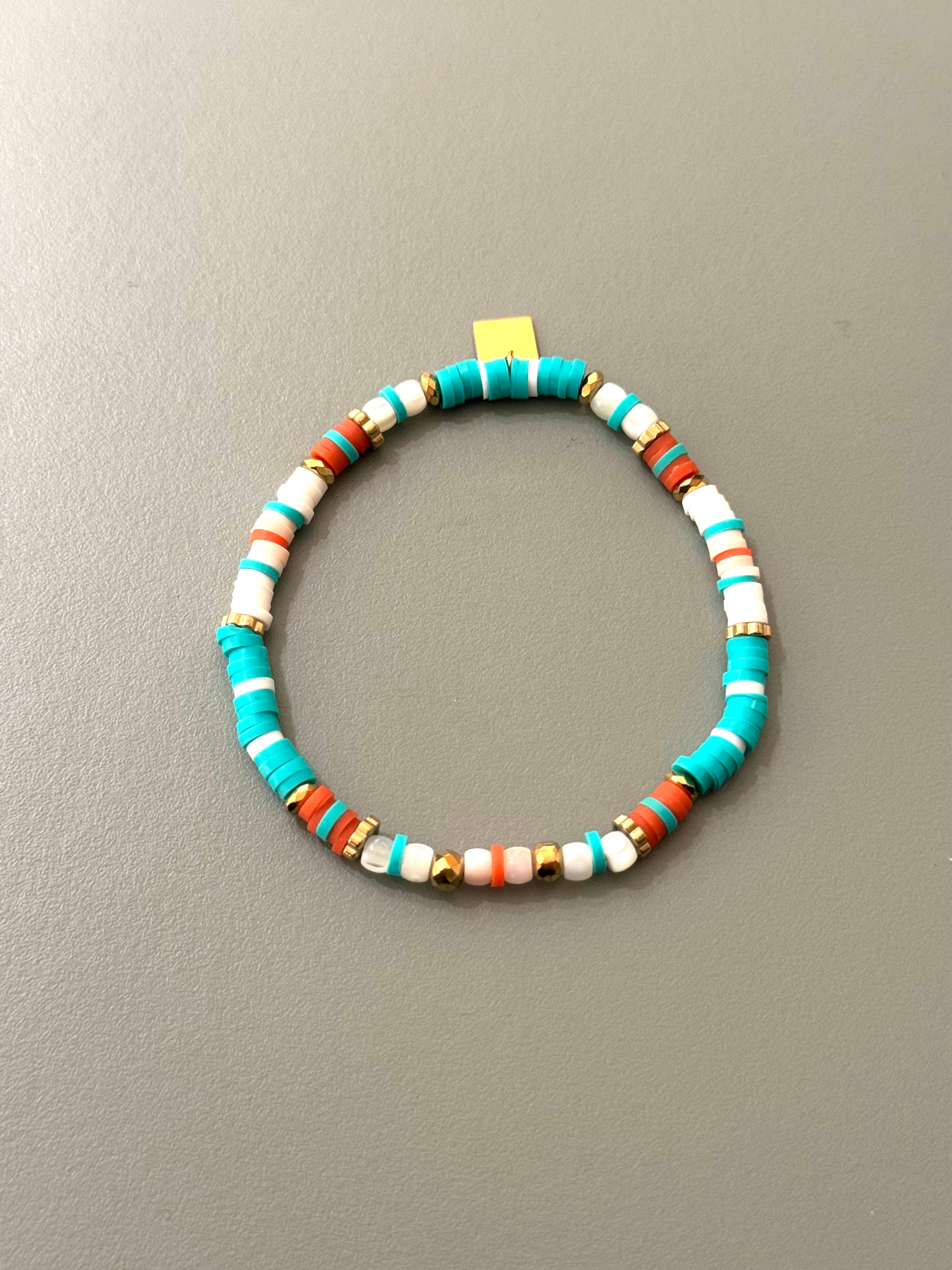 Cassette Barcelona - Wholesale Beaded Bracelet - Mendel  Elastic Bohem Summer Bracelet0