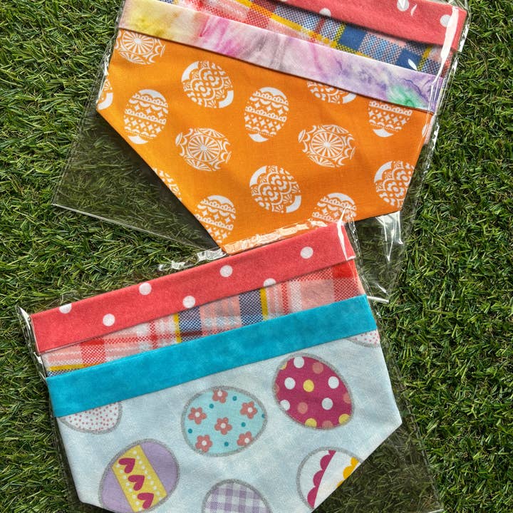 Easter Pet Bandanas for wholesale by Mann Made