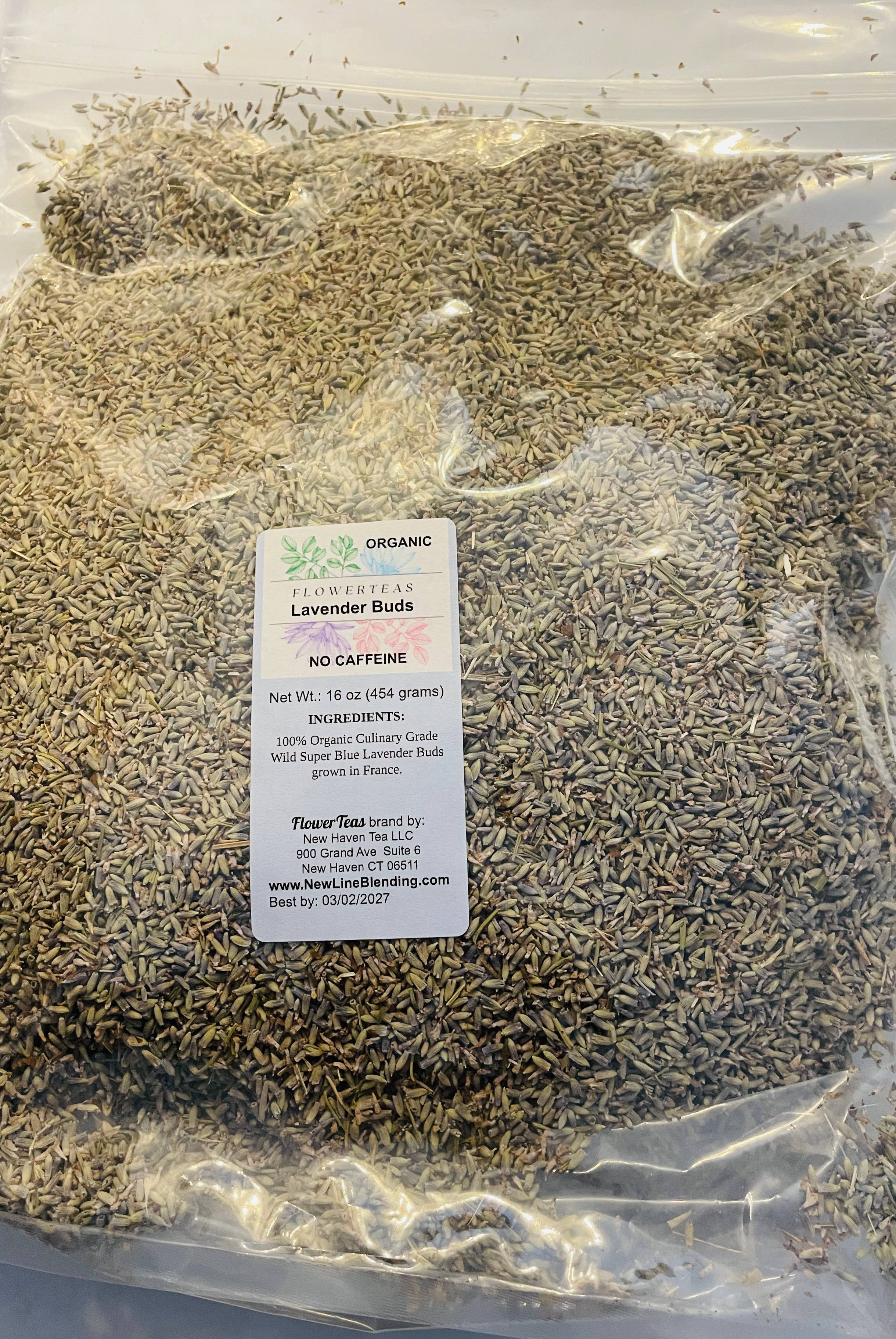 FlowerTeas – Engroshandel Løs te – Løsbladet te i løs vægt 1 lbs Kommerciel brygning Fødevareservice135