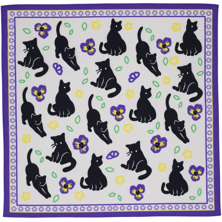 Meowin' Around Bandana for wholesale by Steady Hands