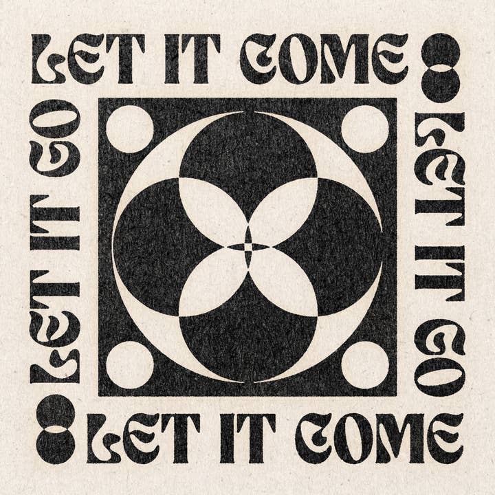 'Let It Come' Print for wholesale by Real Fun, Wow!