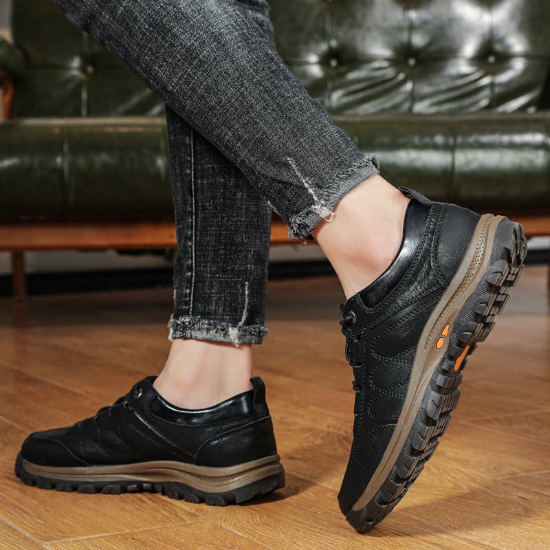 Calseosvic - Vente Baskets de sport – homme - Chaussures de sécurité anti-chute et anti-coups de couteau pour hommes5