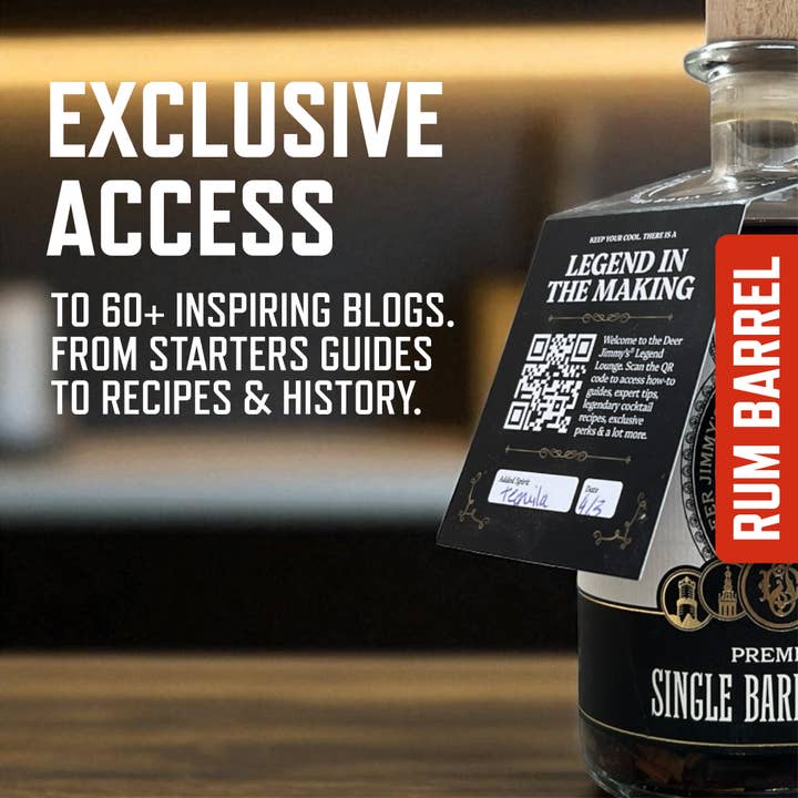 Deer Jimmy's® – wholesale DIY drink kit – Deer Jimmy's® DIY Rum Gift Set – Jamaican Rum Barrels5