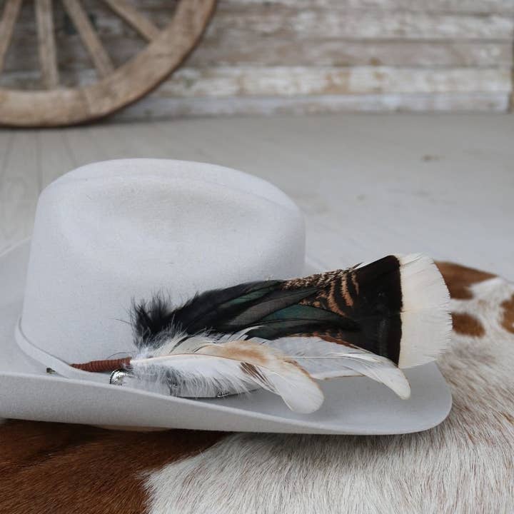 Willow Lane Hat Co. - Wholesale Hat Accessory - Women's - Feather Hat Accent - Chiseler6