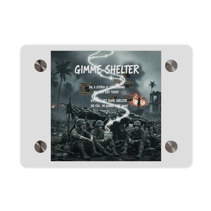 Panel de Arte en Acrílico para Pared - Giveme Shelter X 2024 para venta al por mayor de MIP