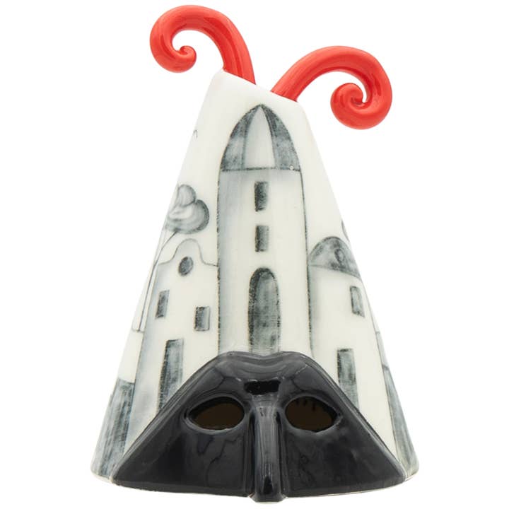 Citta' Di Pulcinella Z/W I Maat H 11cm voor wholesale door Terre di Scirocco