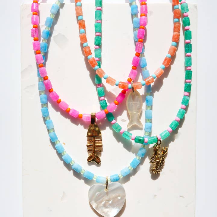 Cara O Sello Brand - Wholesale Pendant/Charm Necklace - The Tide Mix & Match Necklace5