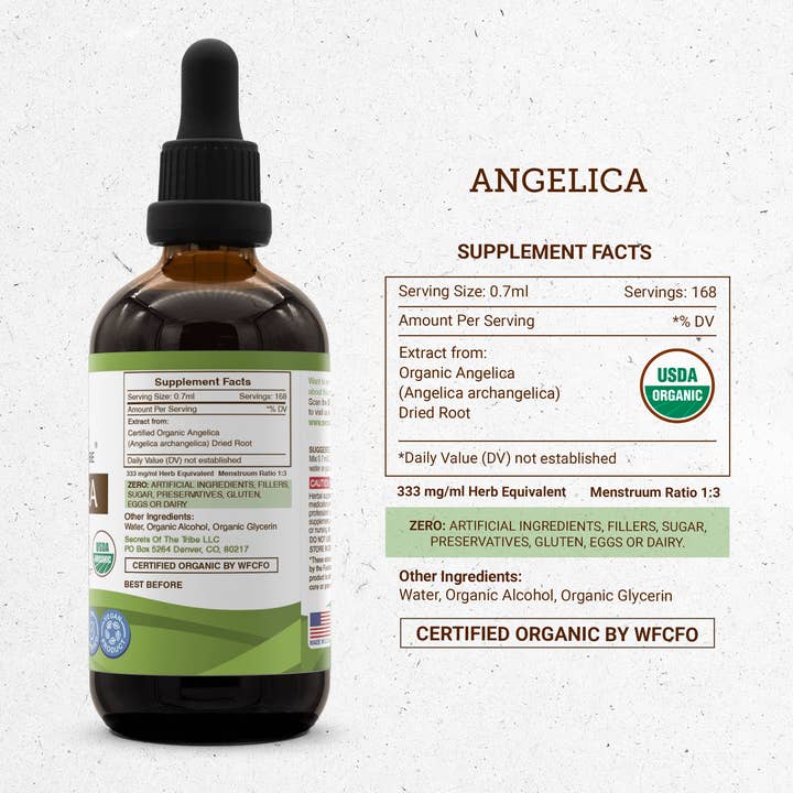Secrets Of The Tribe - Wholesale Tincture - Angelica Tincture7
