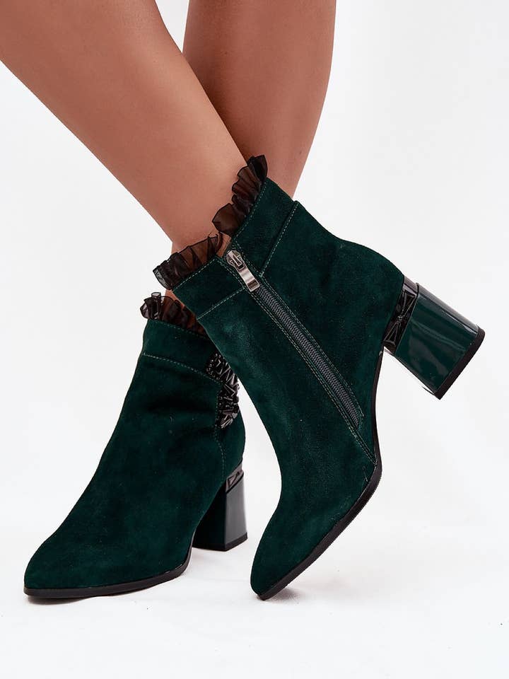 Stövletter med klack Modell 220504 Steg i stil för wholesale av Lieber Deem Marktplatz