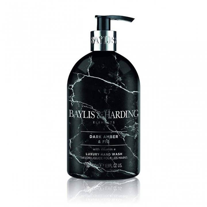 Beauty Goddess – wholesale Handtvål – Baylis & Harding Elements Dark Fig & Amber Handtvål, 500 ml