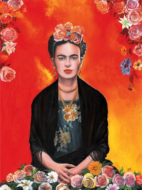 Frida Kahlo by Magrin Poster - 24"x36" for wholesale by Scorpio Posters