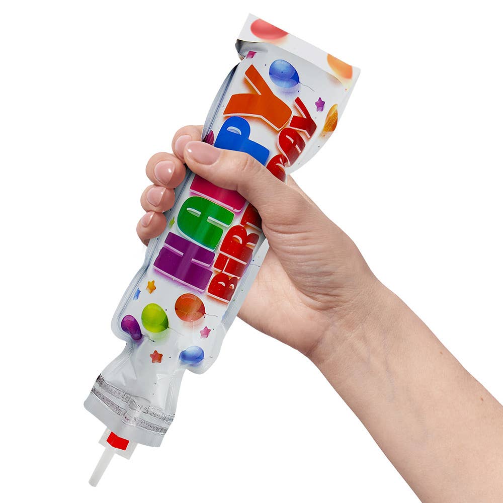 JFL Enterprises - Wholesale Party Popper - Classic Happy Birthday Squeeze Poppers Confetti Cannon2